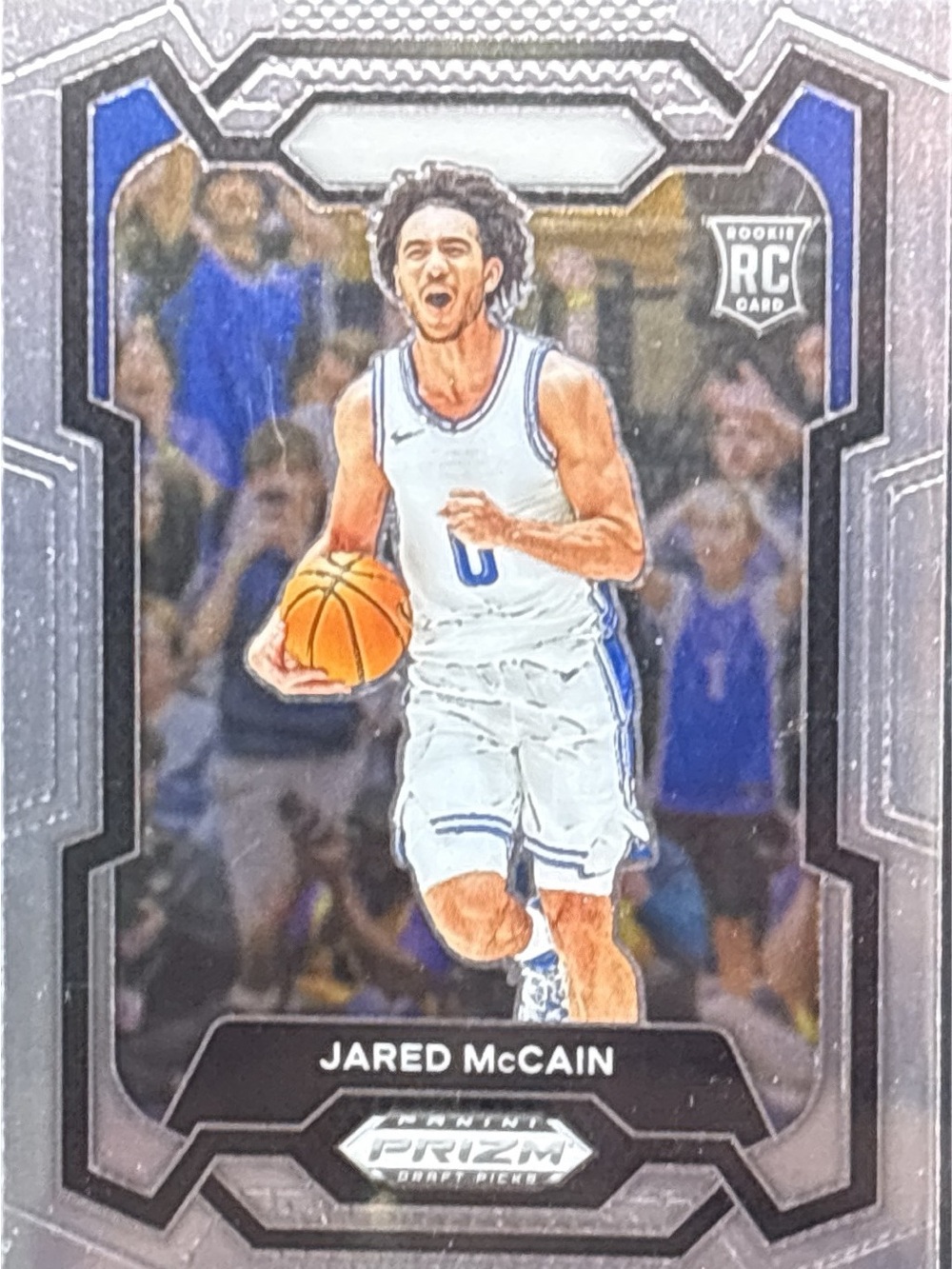 Panini Prizm Jared McCain Rookie Basketball Card